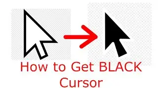 How to Get a BLACK Cursor in Windows