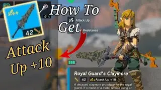 Zelda TOTK How To Get Gold Max Stats On Weapons Attack Plus 10