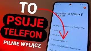 Dlatego TELEFON ZWALNIA  i NIE TRZYMA BATERII, Wyłącz TO na KAŻDYM telefonie.