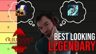 What's The PRETTIEST Legendary Weapon? - GW2 Tierlist