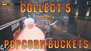 Collect 5 Popcorn Buckets | Downtown | Tony Hawk ProSkater 1+2