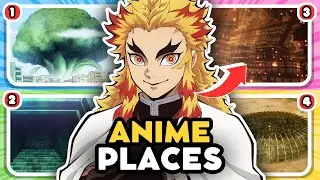 GUESS THE ANIME by its PLACES 🔥📍 | ANIME QUIZ