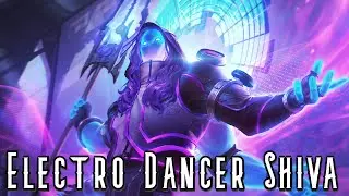 SMITE: Skin Showcase - Electro Dancer Shiva