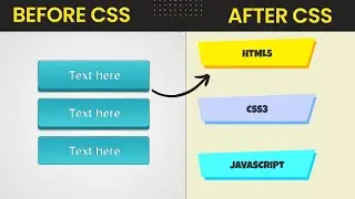 3D Button With Bouncy Click Effect And Shadow Using CSS | Pure CSS Animations | Web Design Tutorials
