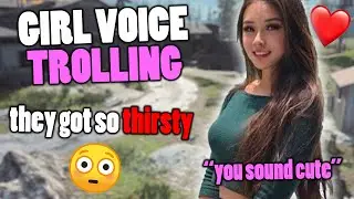 frankie was so thirsty 😳 - cod egirl trolling