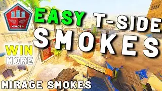 The BEST T-Side Smokes on Mirage in CS2 Right Now