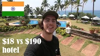 $18 vs $190 Hotel in Kerala, India 🇮🇳