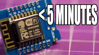 Get Started With A D1 Mini (ESP8266) In Under 5 Minutes!