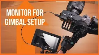 Zhiyun crane monitor setup