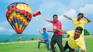 Extreme Hot Air Balloon Challenge - Gone Amazing 🔥🔥ఓడిపోతే Revenge Challenge…😱😱 Telugu Experiments