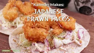 Japanese Prawn Tacos for Taco Tuesday 🌮  #Shorts