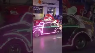 Vocho  desfile navidad 2022
