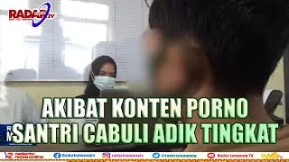 Akibat Konten Porno, Santri Cabuli Adik Tingkat