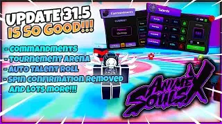 Mini Update Patch 31.5 is FInally Here! #animesoulsx #roblox