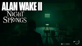 ALAN WAKE 2 Night Springs - How to get the TAPE [COFFEE WORLD]