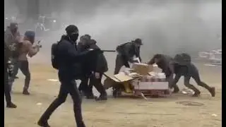 В Брюсселе Начались Беспорядки из-за Коронавируса