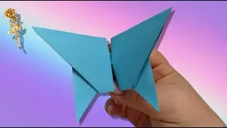 Origami facile : 🦋 Papillon battant les ailes