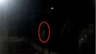 Ghost Caught on Camera While Riding Bike Through a Forest Road at Night !! Scary Videos