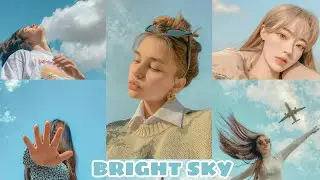 Bright Sky Presets | edit Blue Sky | Lightroom mobile preset