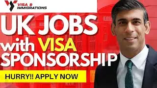[NEW] UK Jobs with Visa Sponsorship 2024 🇬🇧 | UK Companies offering Visa Sponsorship