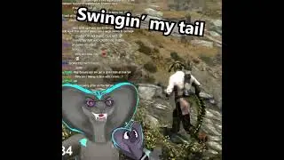 BIG argonian tail