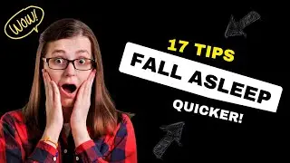 SLEEP HACKS!  17 Tips to Fall Asleep Faster!
