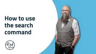 SOLIDWORKS TUTORIALS: How to use the search command