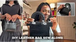 I MADE A NEW BAG - NO SEWING MACHINE INVOLVED! I Beginner friendly sewing project