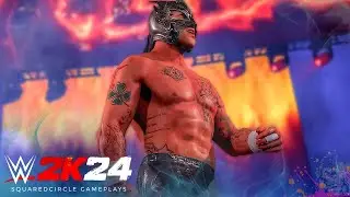 WWE 2K24 Rey Fenix w/ Lucha Brothers Entrance Theme | New WWE 2K24 Mods