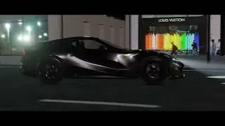 Ferrari 812 superfast car animation
