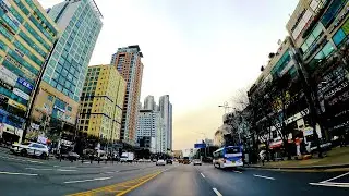 Drive 4K : Bucheon city, Korea : Afternoon