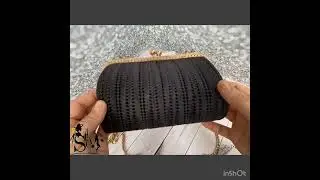 Сумочка из ленточного шнура. Все за против!!! #красота #рукоделие