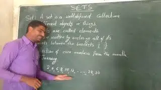 10 TS 02 SETS: DEFFINITION OF SET