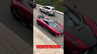Koenigsegg Regera Pulling Up