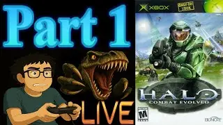 Mista Vidz LIVE - Halo: Combat Evolved (Xbox) Part 1