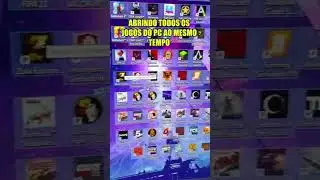 O QUE ACONTECE QUANDO VOCÊ TENTA ABRIR TODOS OS JOGOS DO PC AO MESMO TEMPO?