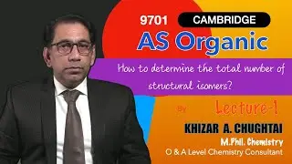 AS Organic Structure Isomers LECTURE 1 - (Urdu) Crash Course