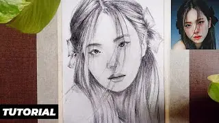 How to draw Blackpink Jisoo step by step