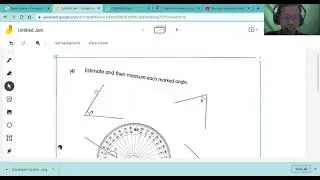 Naming and Measuring angles (2) - Feedback from Week 1 Meeting 1