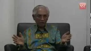 Upclose and Personal: Tan Sri Abdul Aziz Abdul Rahman gives his views on missing plane part 1
