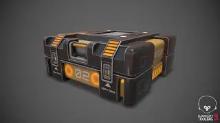 Process Texturing Sci-fi Box in Substaince painter