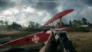 The great Red Baron Battlefield 1  Free Roam gameplay HD 60fps