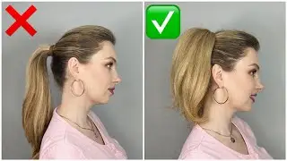 ЛАЙФХАК ДЛЯ ДЕВУШЕК: КАК СДЕЛАТЬ КРАСИВЫЙ ОБЪЕМНЫЙ ХВОСТ. HAIRHACK: HOW TO DO VOLUMINOUS PONYTAIL