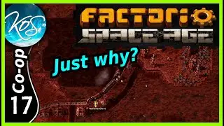 Factorio Space Age DLC MP 17 - Worst Fulgora Spawn Ever (Factorio DLC, MP)
