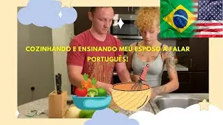 DIVIDINDO A COZINHA COM O MEU ESPOSO!!!!