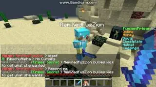 Minecraft Abusive Admin on FusionPrison