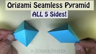 Origami Seamless Pyramid - ALL 5 Sides!