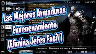 Las Mejores Armaduras Envenenamiento  (Elimina Jefes Fácil ) God Of war Ragnarok