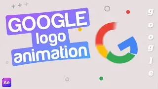 Google Logo Animation (After Effects) #shorts
