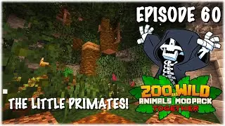 The Squirrel Monkey Exhibit - Minecraft SMP: Zoo and Wild Animal (ZAWA) Mod - S3E60